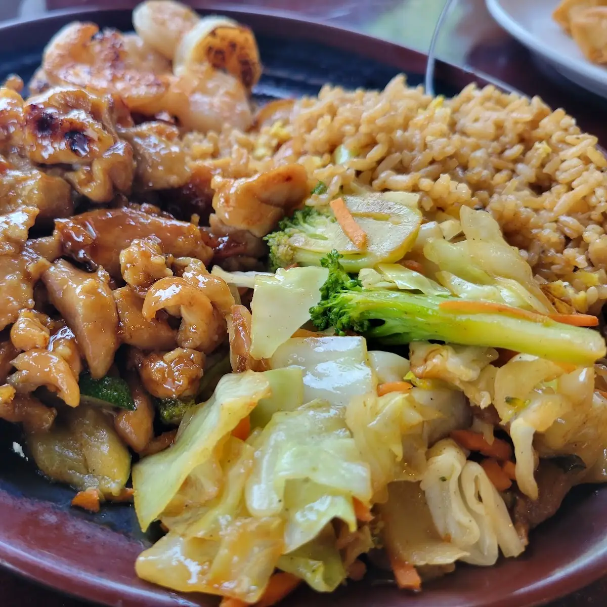 Hibachi Chicken and Shrimp