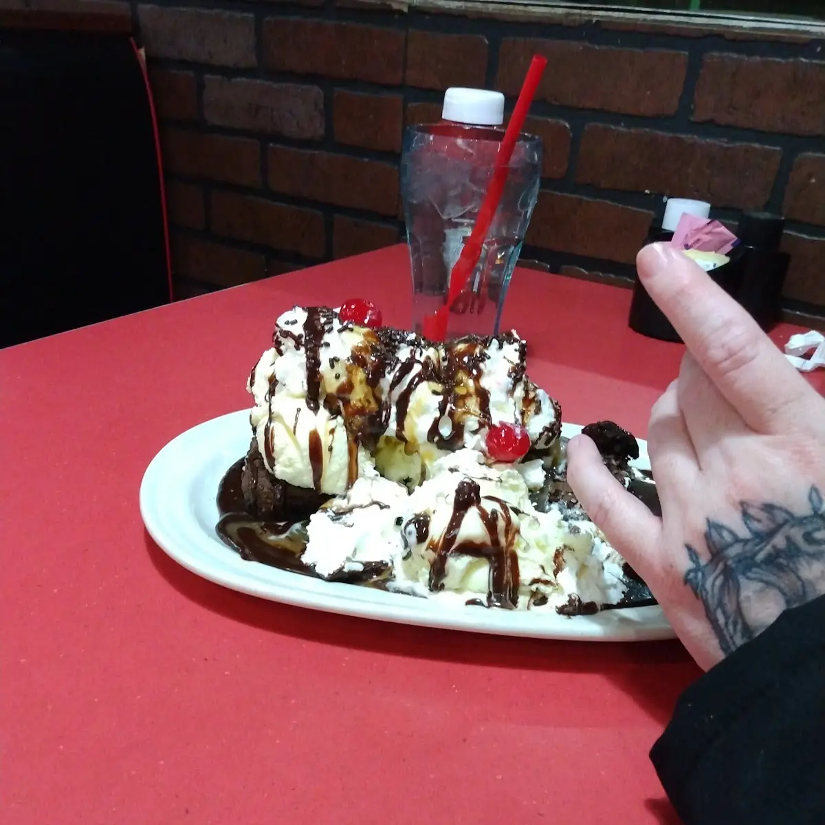 Brownie Sundae
