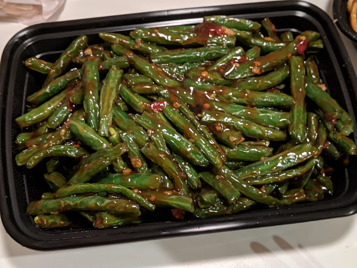 String Bean with Garlic Sauce