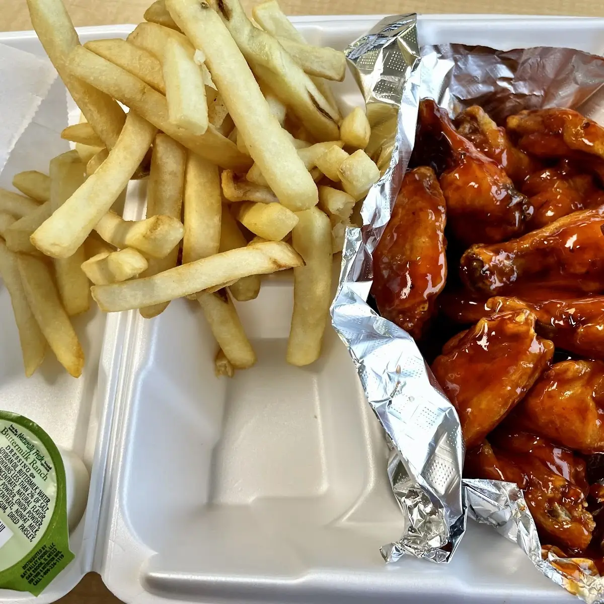 Spicy Hot Wings Combo