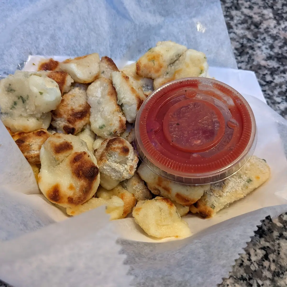Garlic Parmesan Cheese Curds