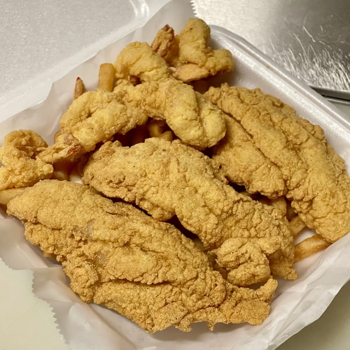 Fried Catfish Basket Domestic