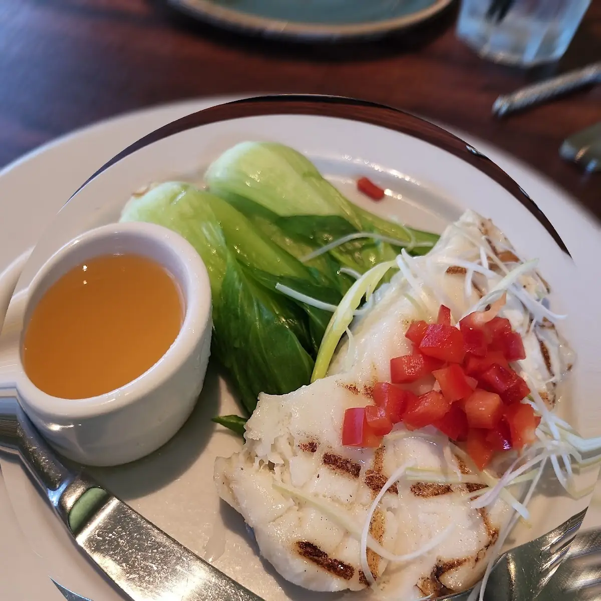 Steamed Sea Bass