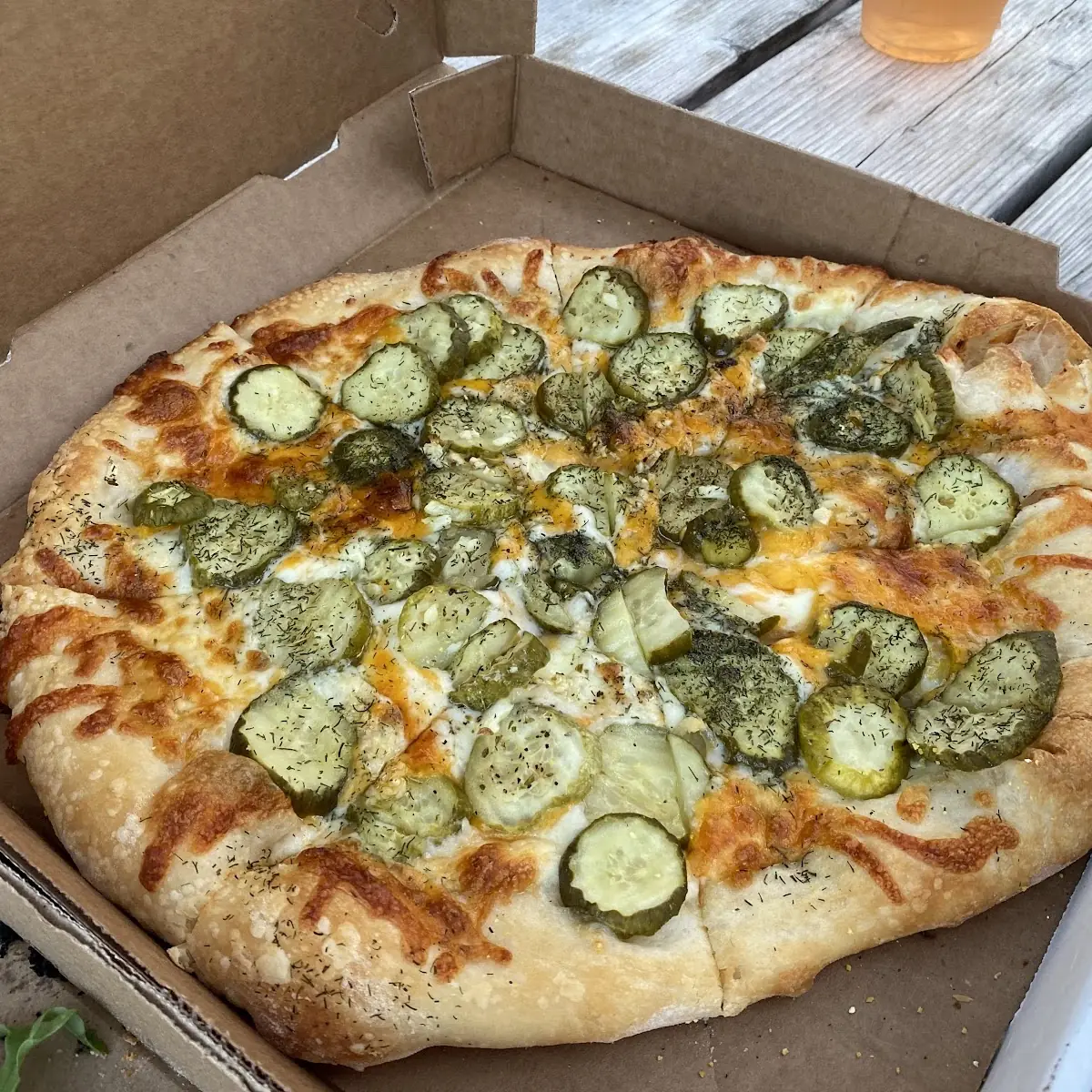 Dill Pickle Pizza