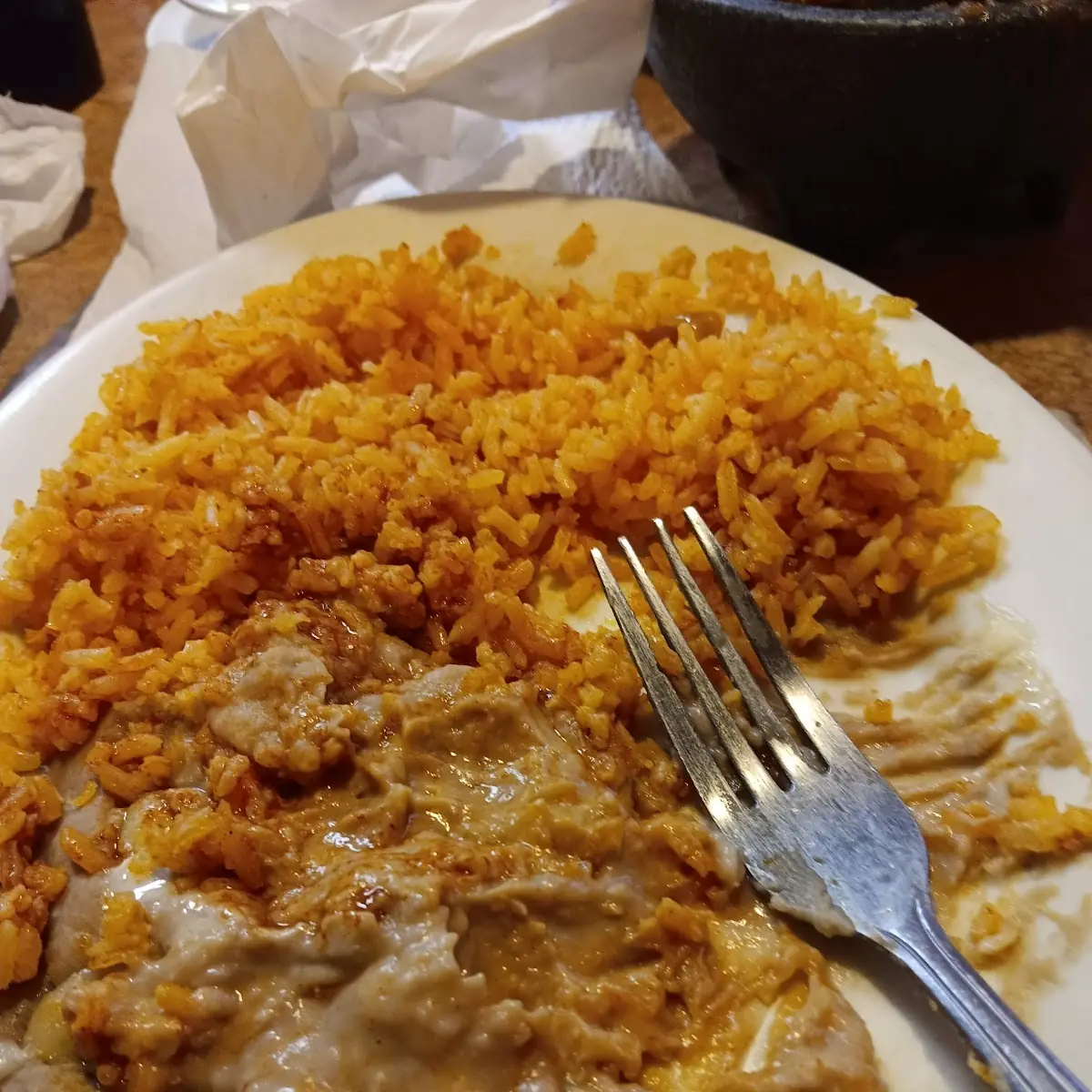Refried Beans and Rice