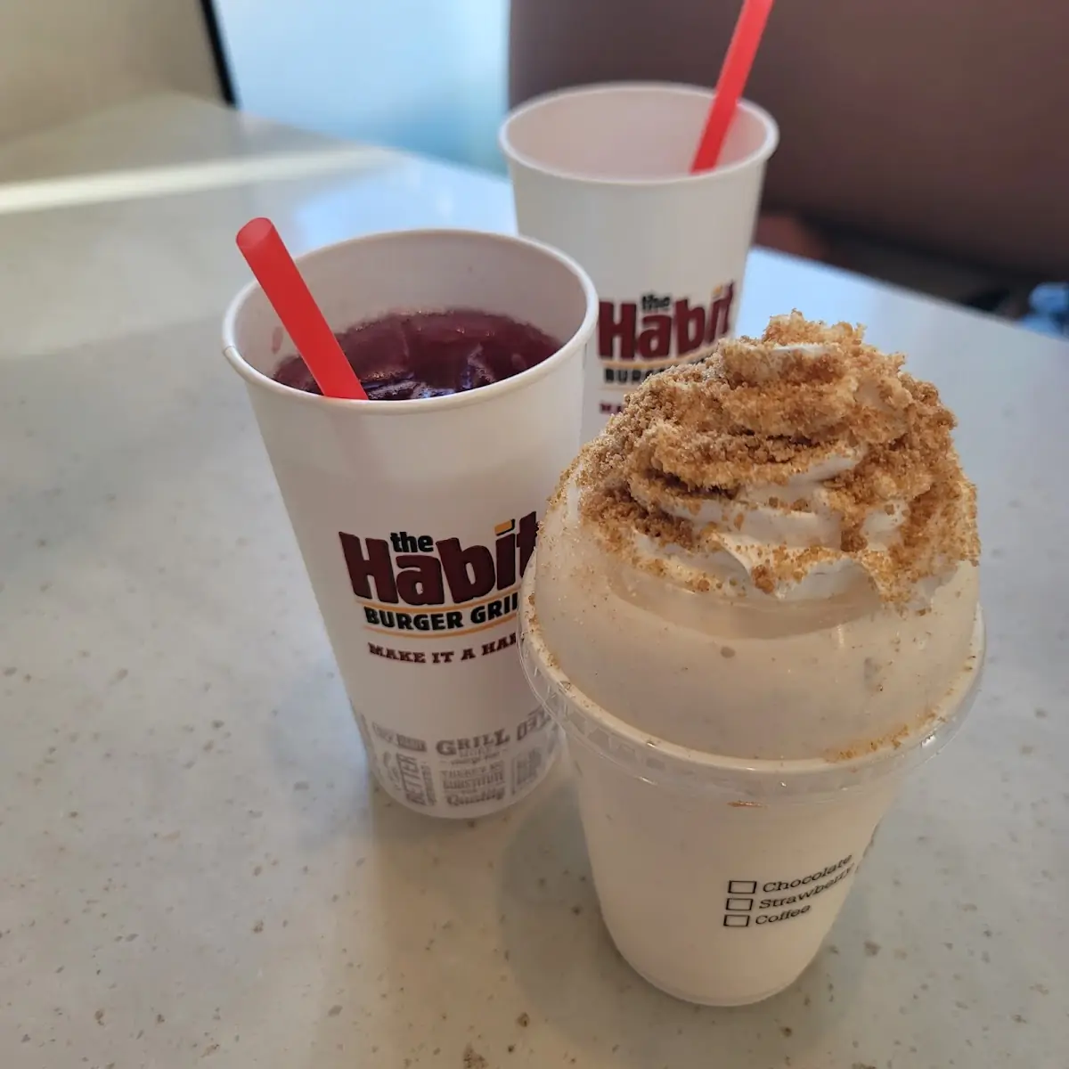 Apple Pie Shake Plus Fountain Drinks