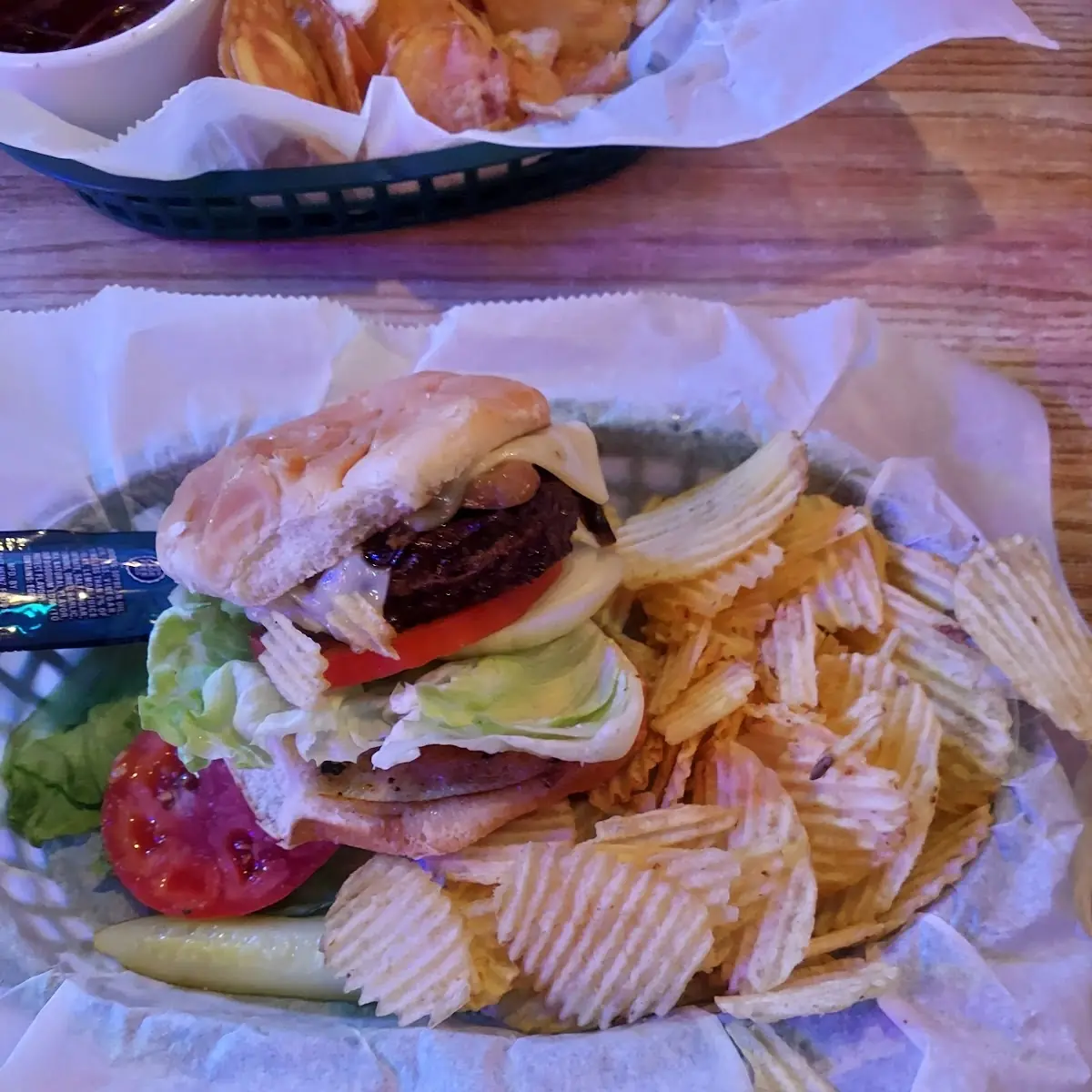 Mushroom Swiss Burger