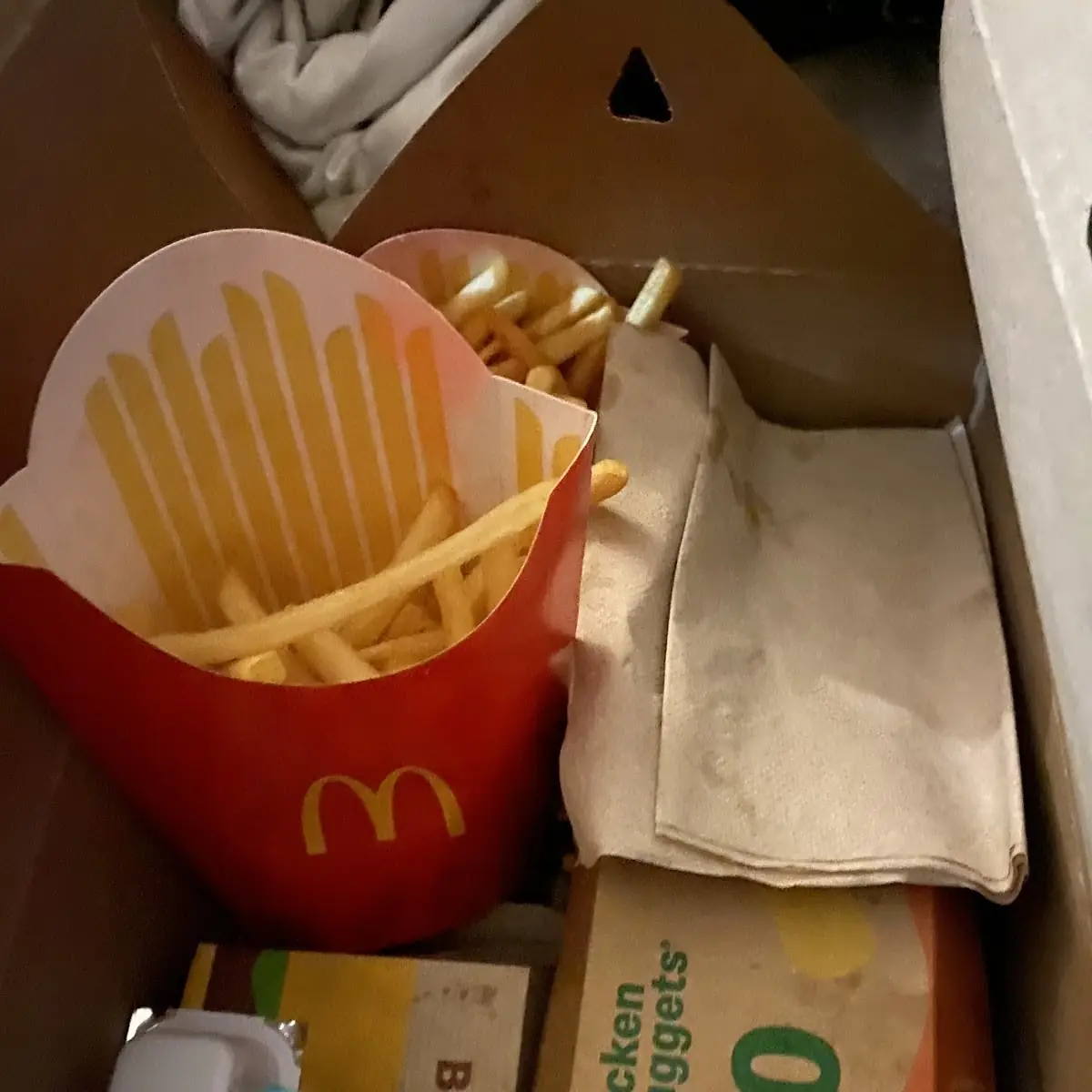 40 Piece Mcnugget and 4 Medium Fry