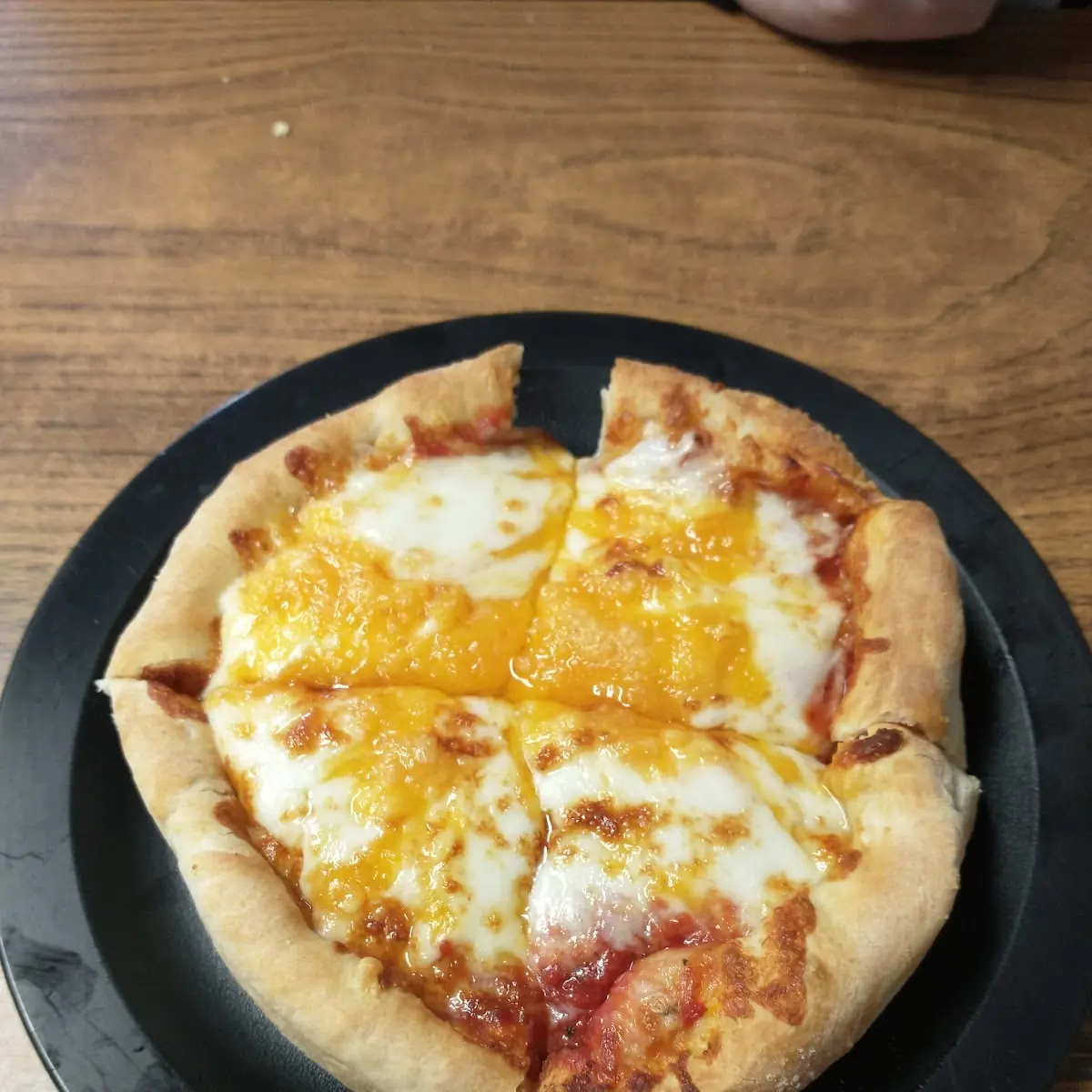 Personal Deep Dish Cheese Pizza