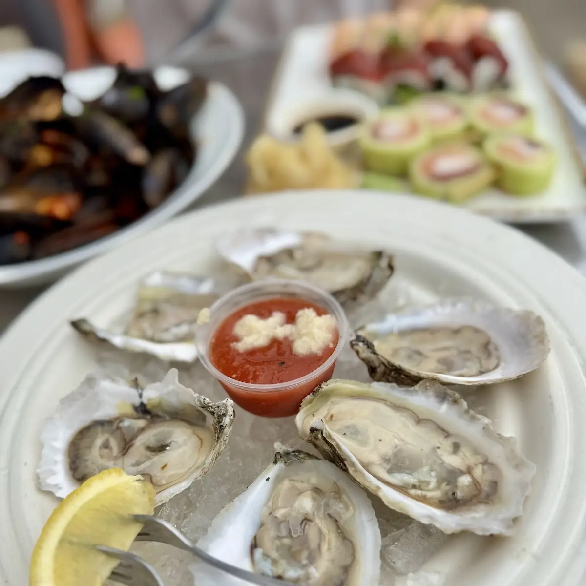 Oysters on the Half Shell