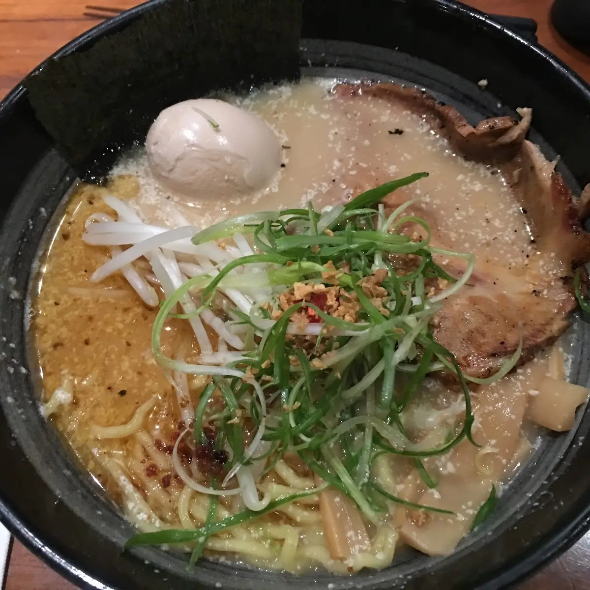 Garlic Tonkotsu Shoyu Ramen