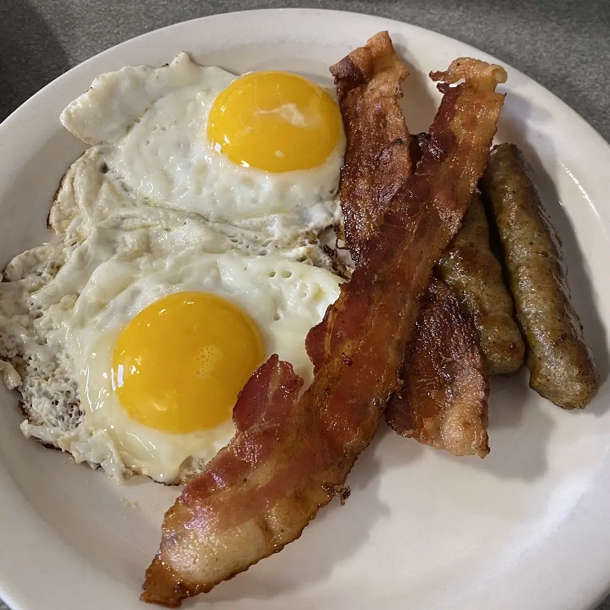 Fried Ham & Egg W