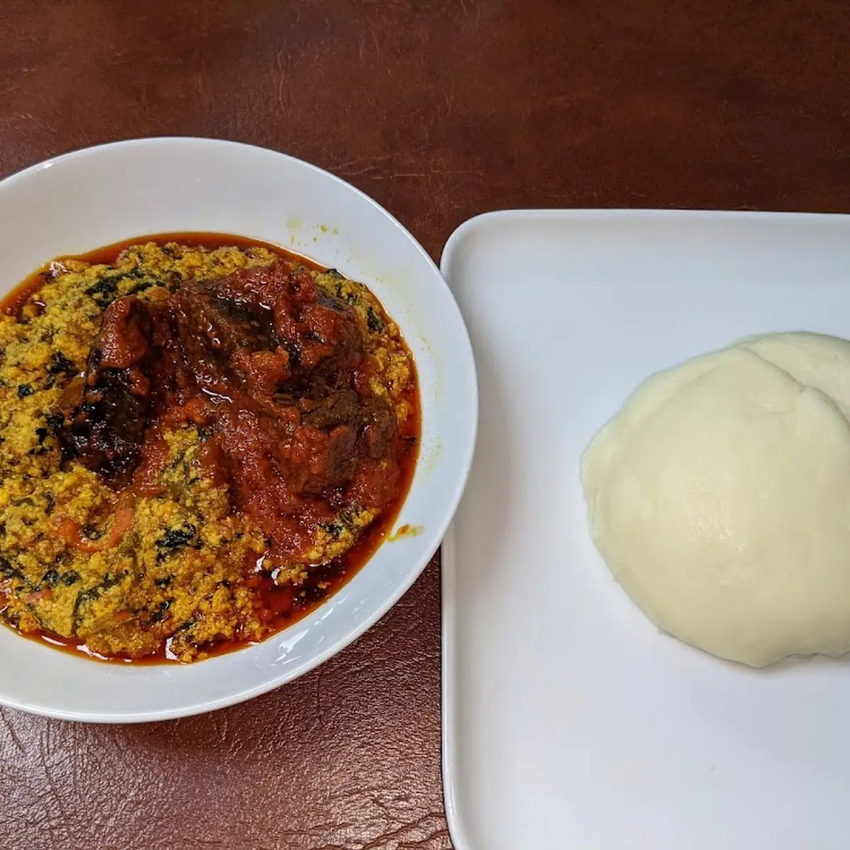Pounded Yam/Fufu