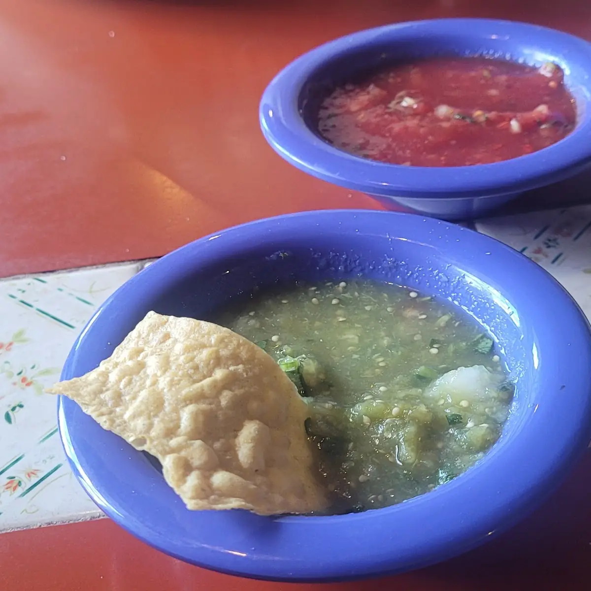 Salsa Verde Y Roja