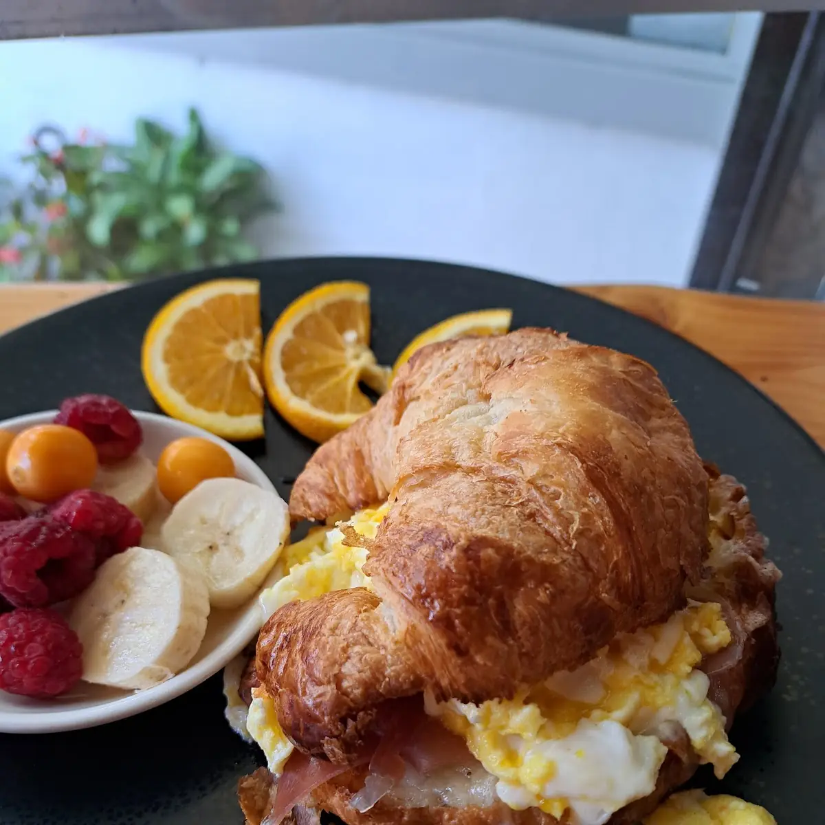 Croissant Breakfast Sandwich
