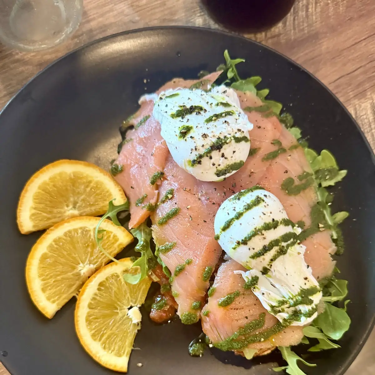 Salmon Eggs Benedict with Avocado