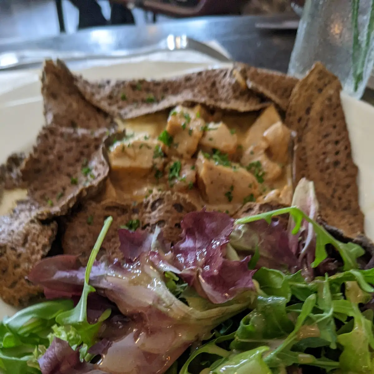 Sunny Egg and Salad