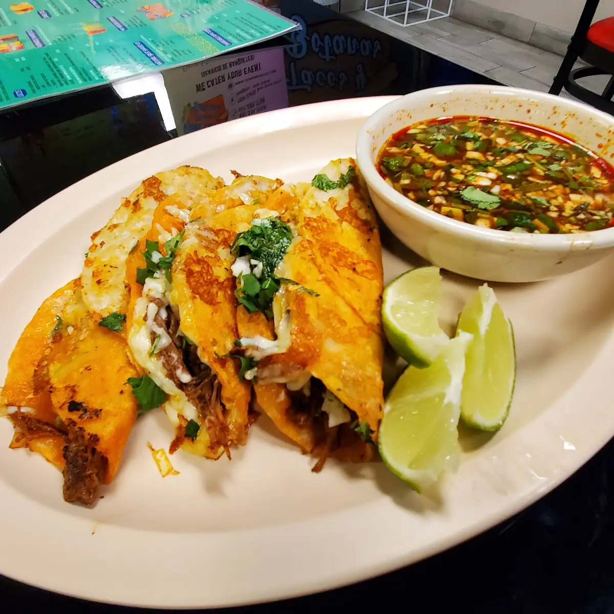 Queso Birria Taco