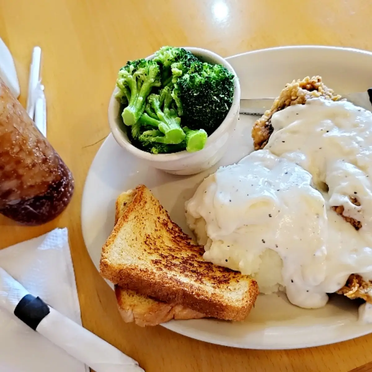 Lunch Chicken Fried Steak