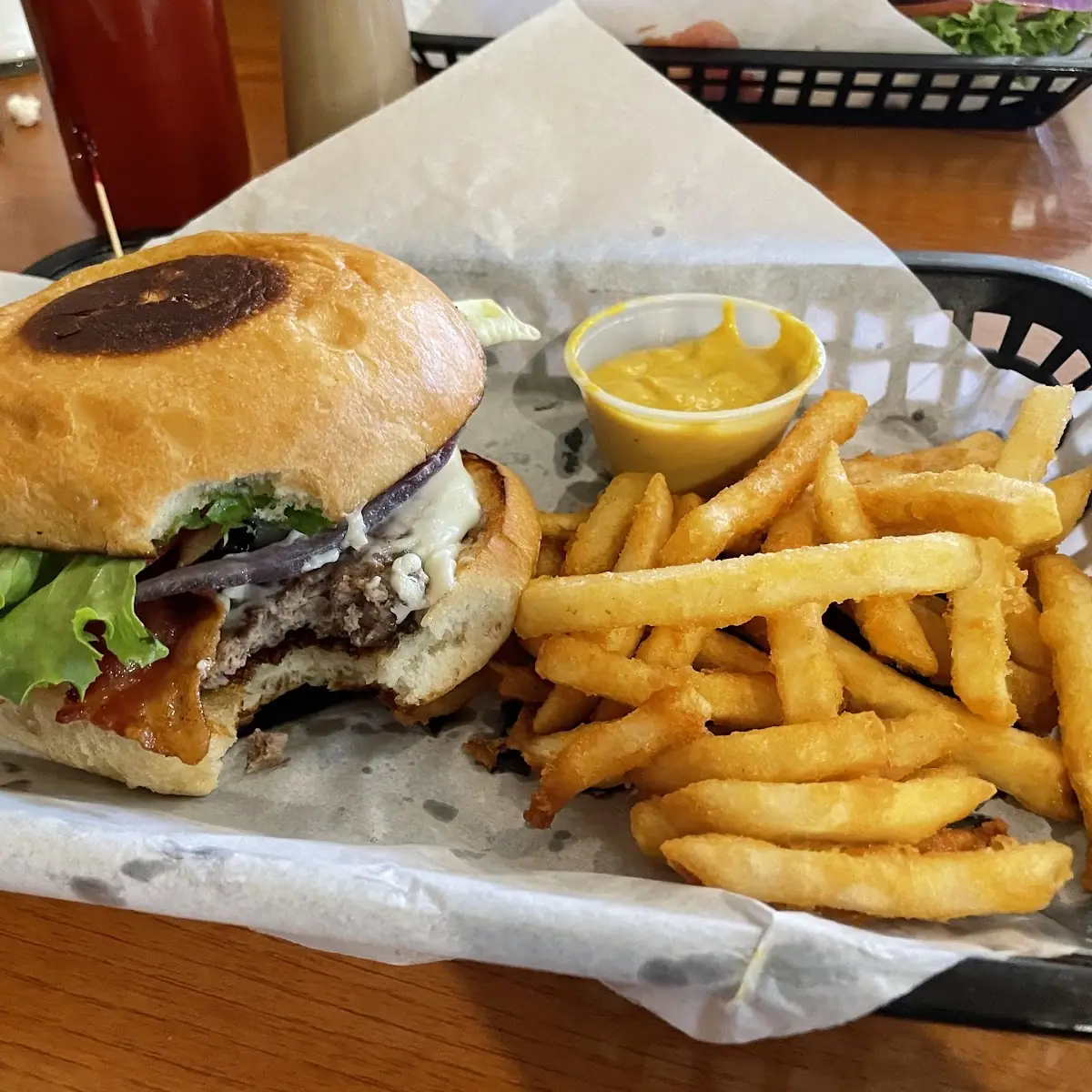 Swiss Mushroom Burger