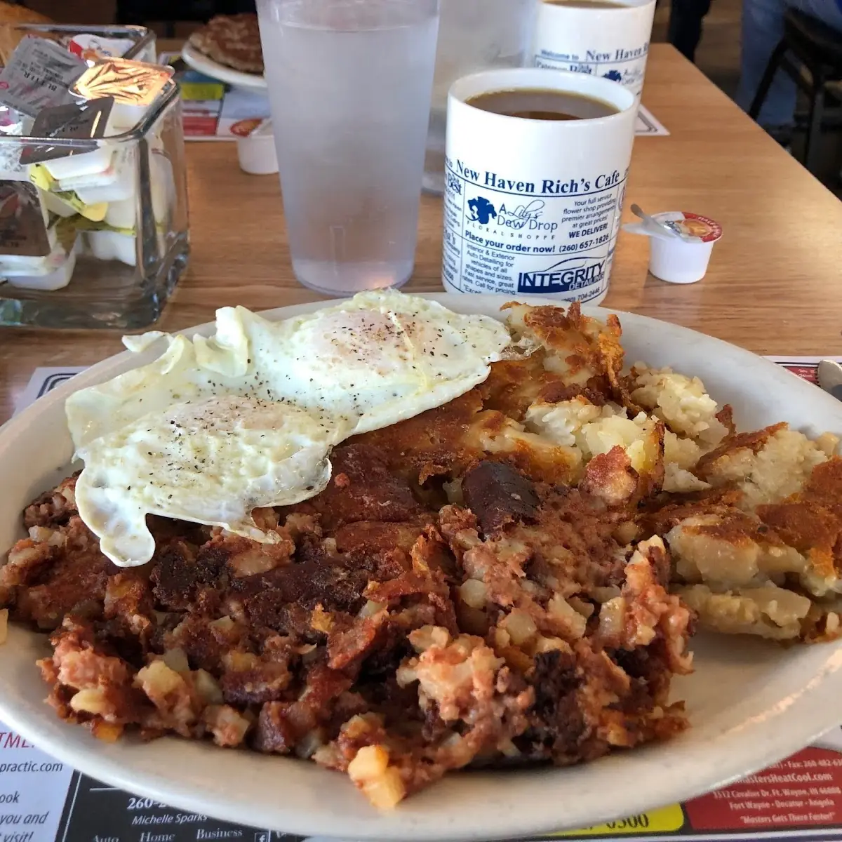 Corned Beef Hash and Eggs