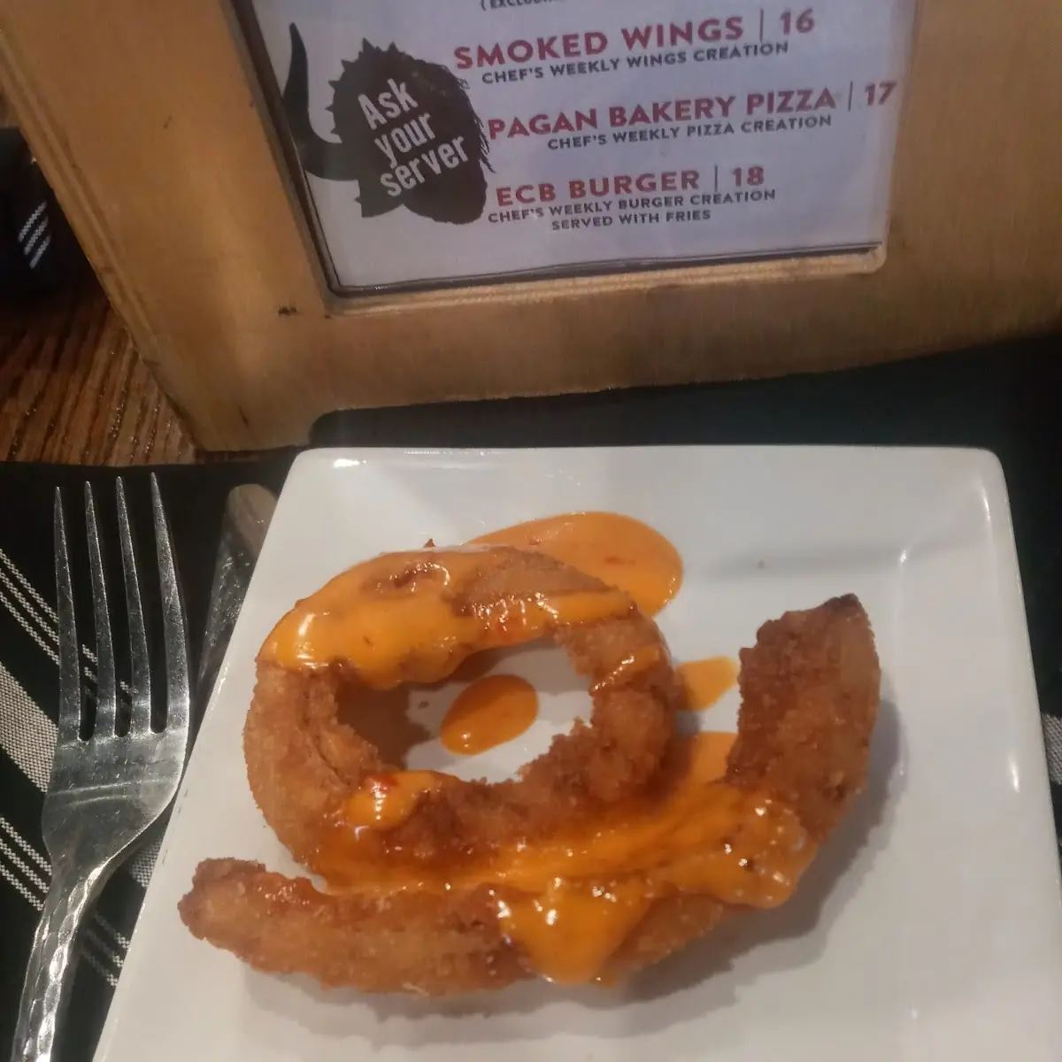 Loaded Onion Rings