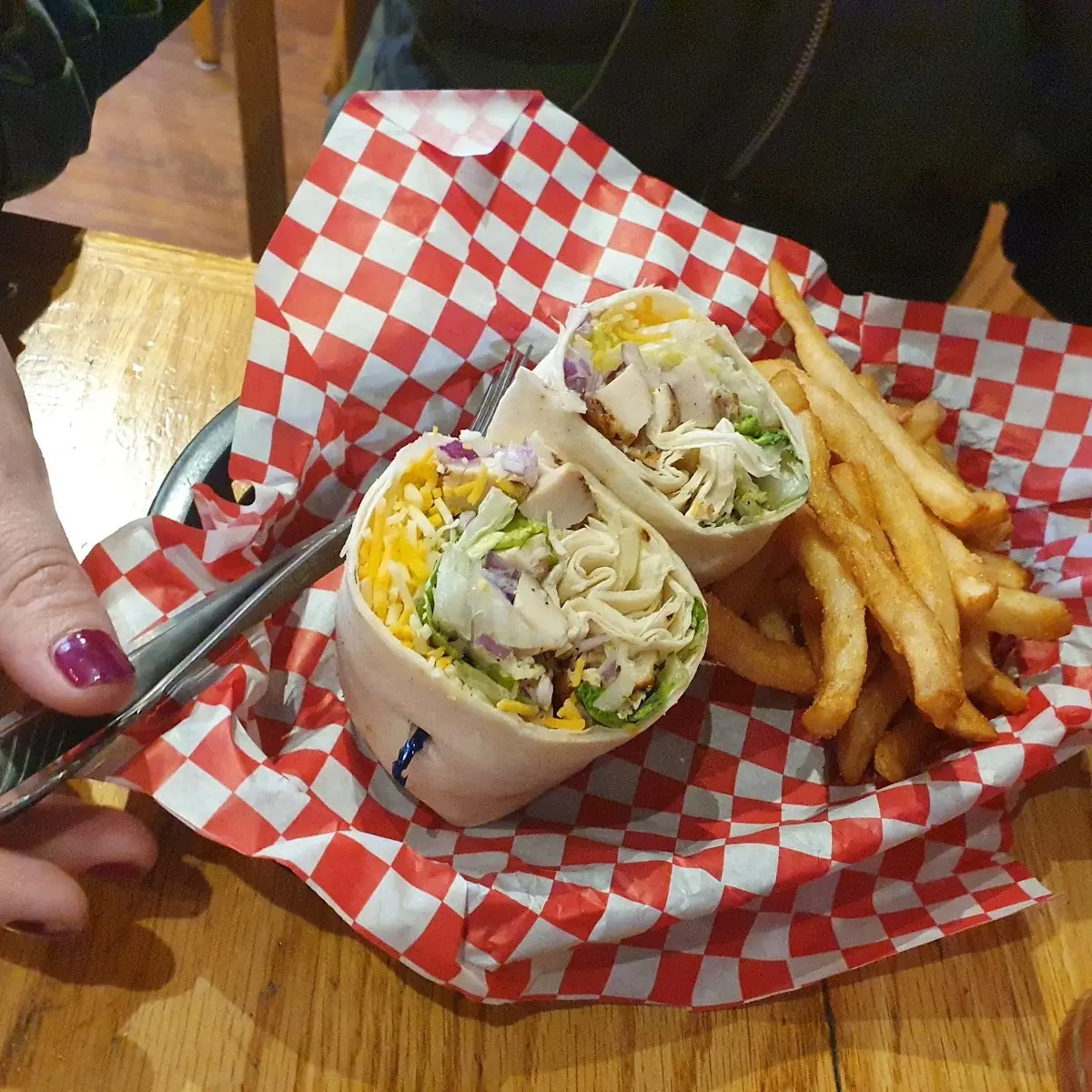 Grilled Chicken Wrap
