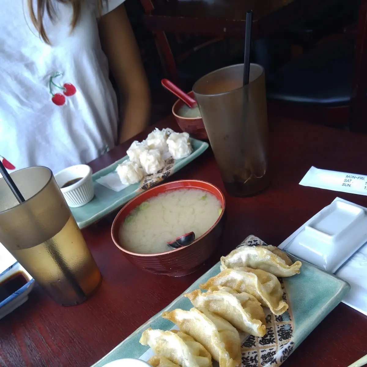 Miso Soup and Dumplings