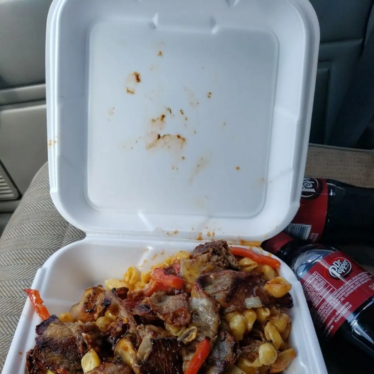 Coffee Rubbed Brisket Mac and Cheese Steak