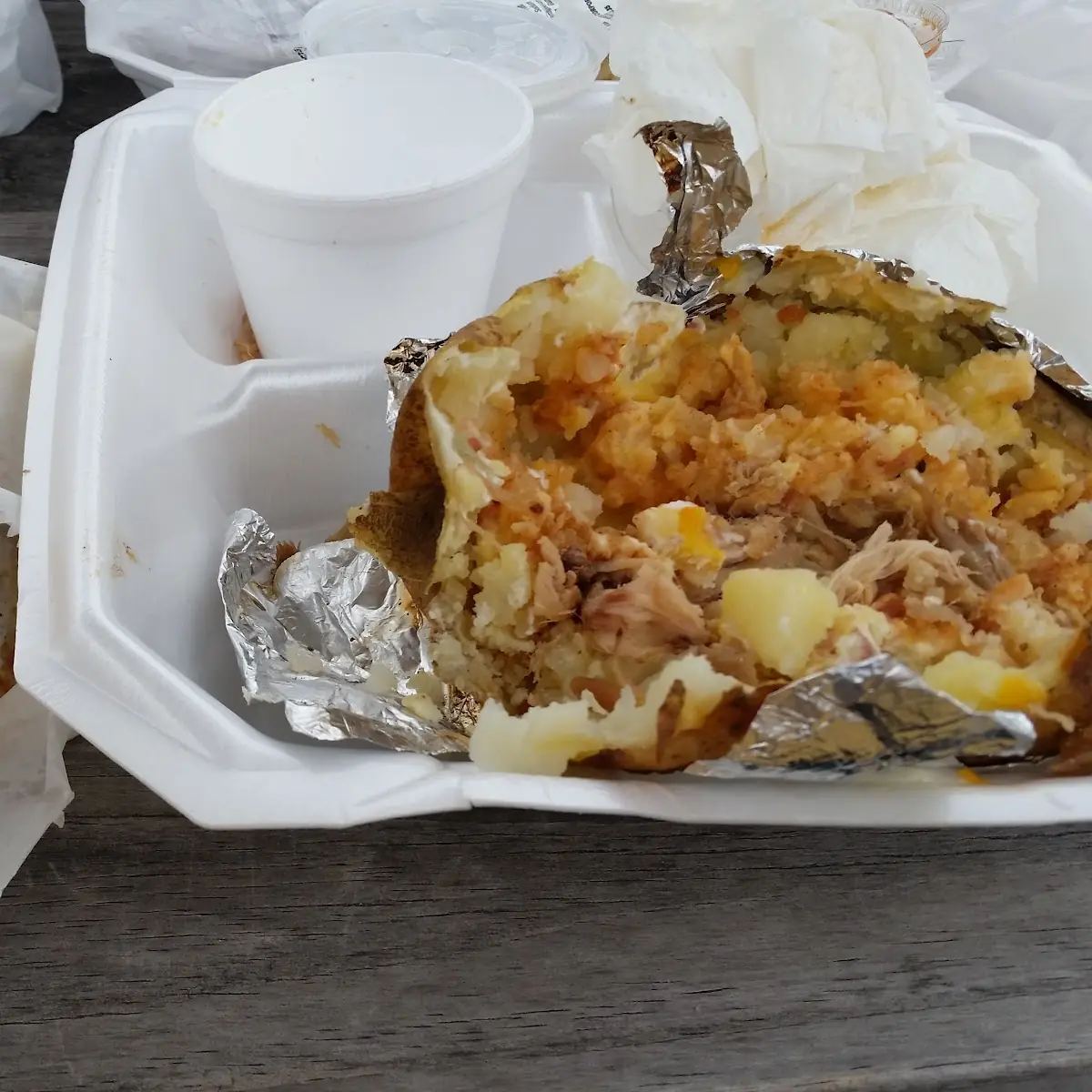 BBQ Stuffed Potato