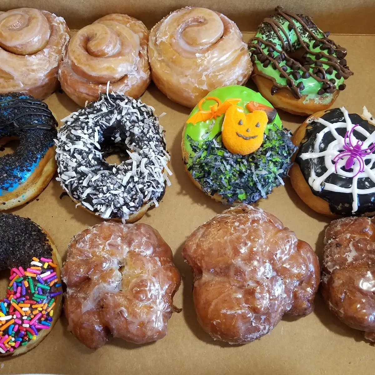 Halloween Decorated Donuts