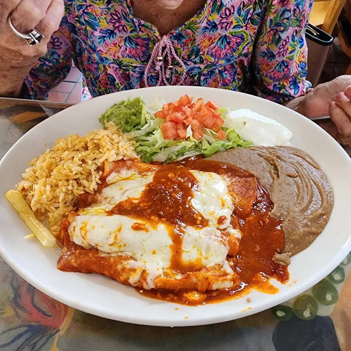 Kids Enchilada Plate
