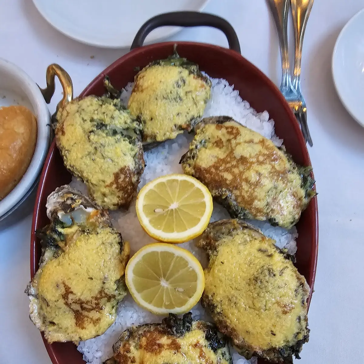 Oysters Rockefeller