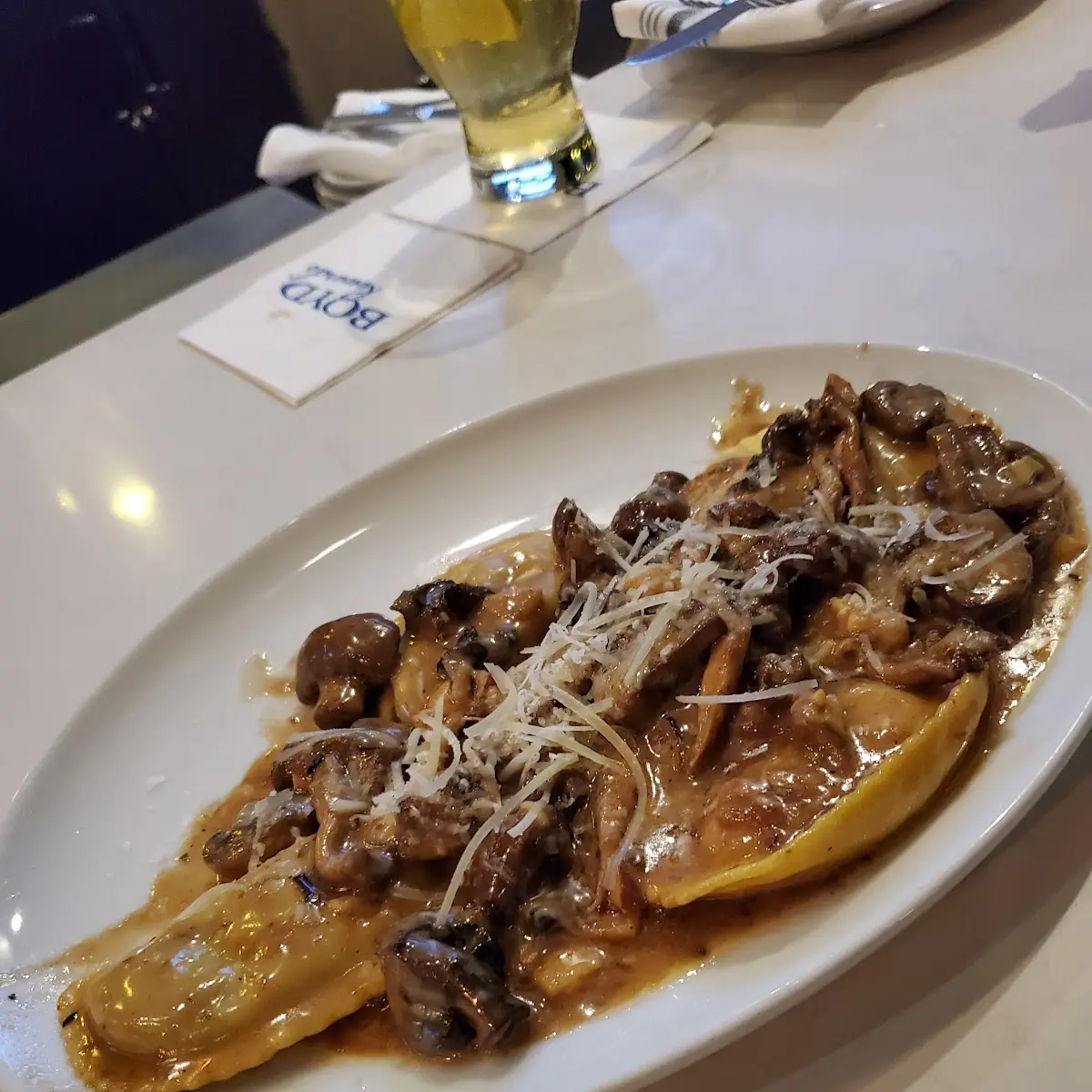 Wild Mushroom Ravioli