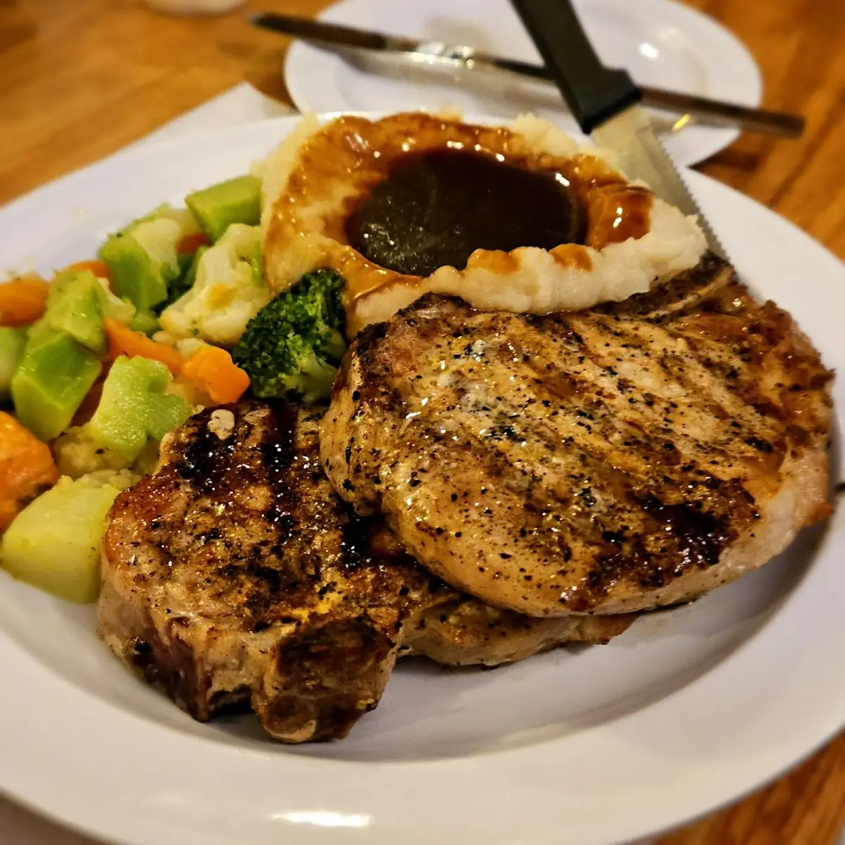 Lemon Pepper Pork Chops
