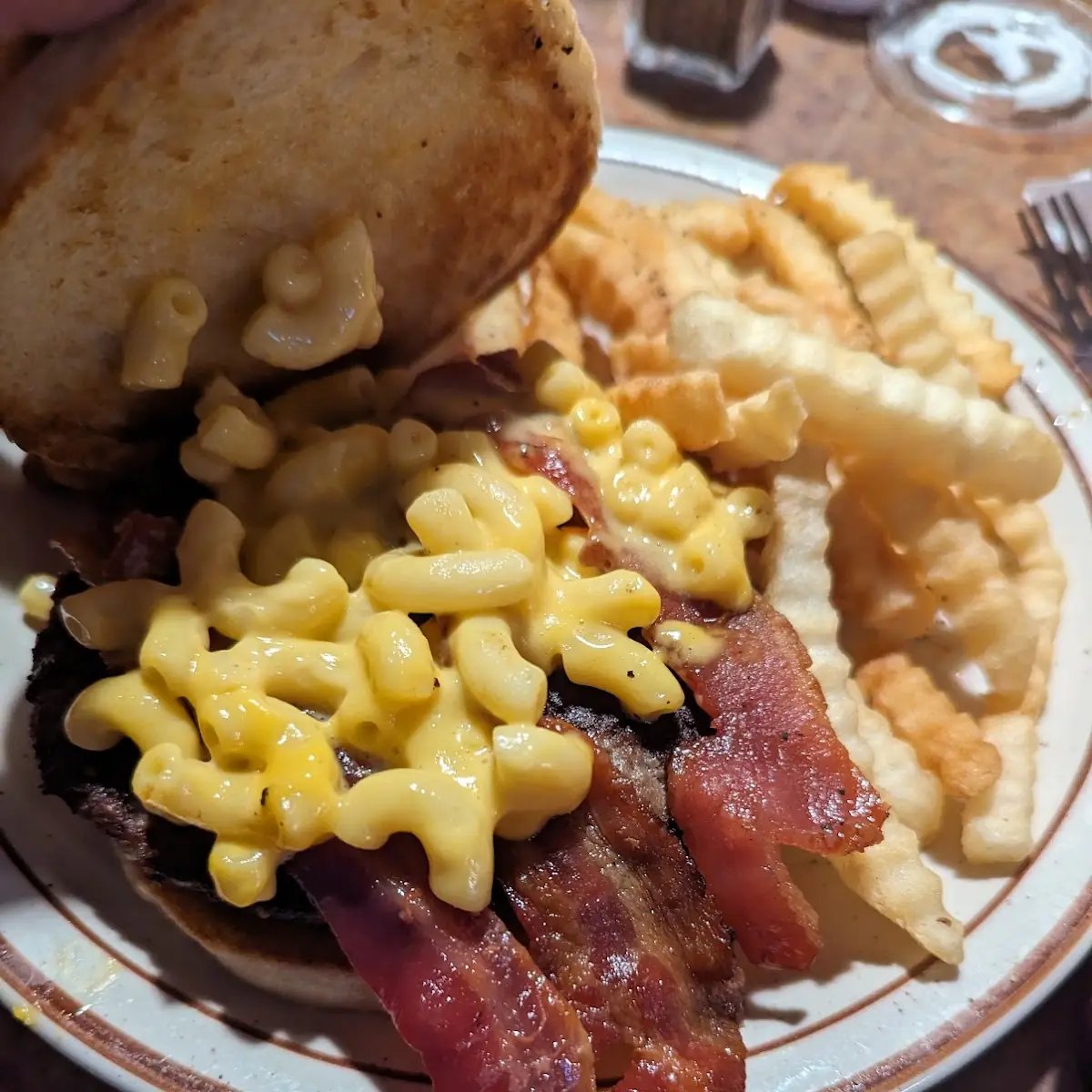 Mac and Cheese Burger