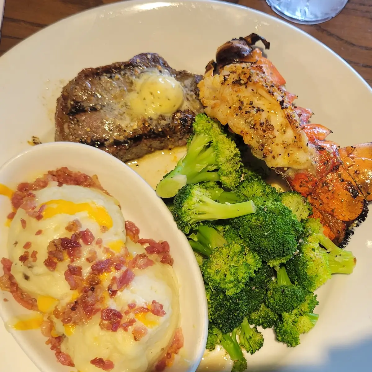 Steak and Lobster Tail