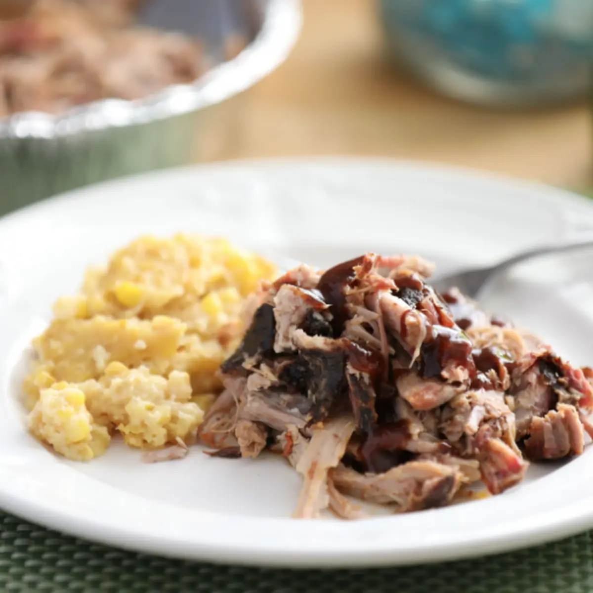 Cherry Wood Smoked Pulled BBQ Pork GF