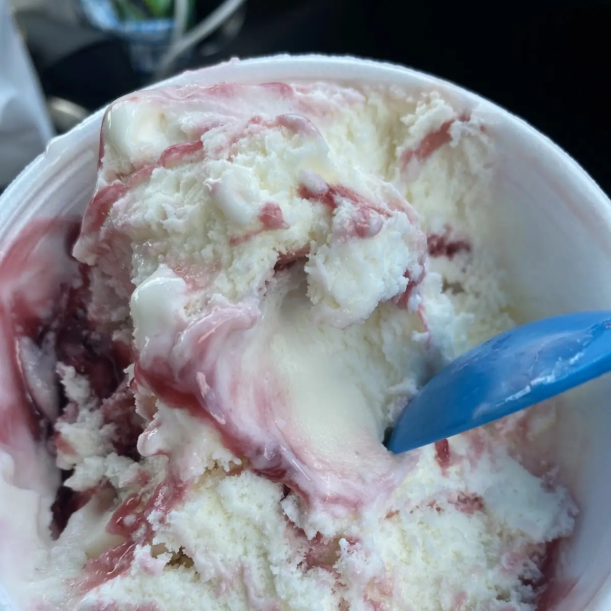 Raspberry Cheesecake Icecream