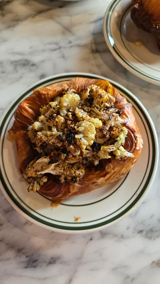 Cauliflower Goat Cheese Danish