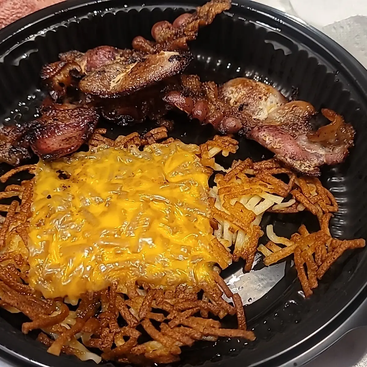 Hashbrown Bowl with Bacon