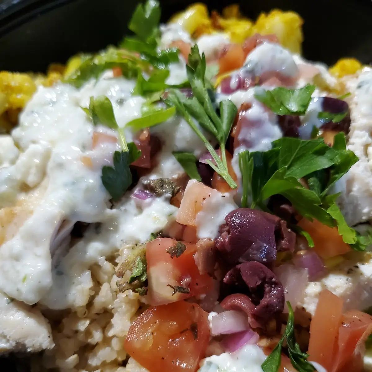 Greek Chicken Bowl
