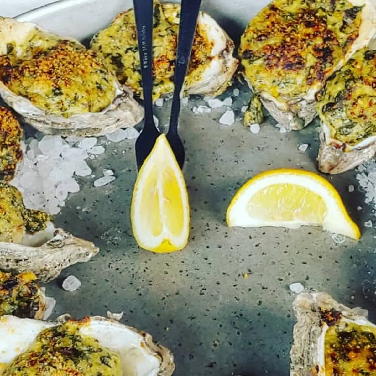 Oysters Rockefeller