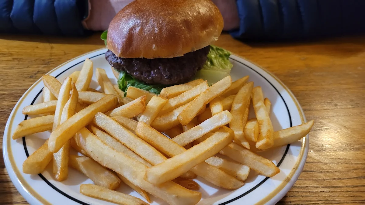 Burger and Fries