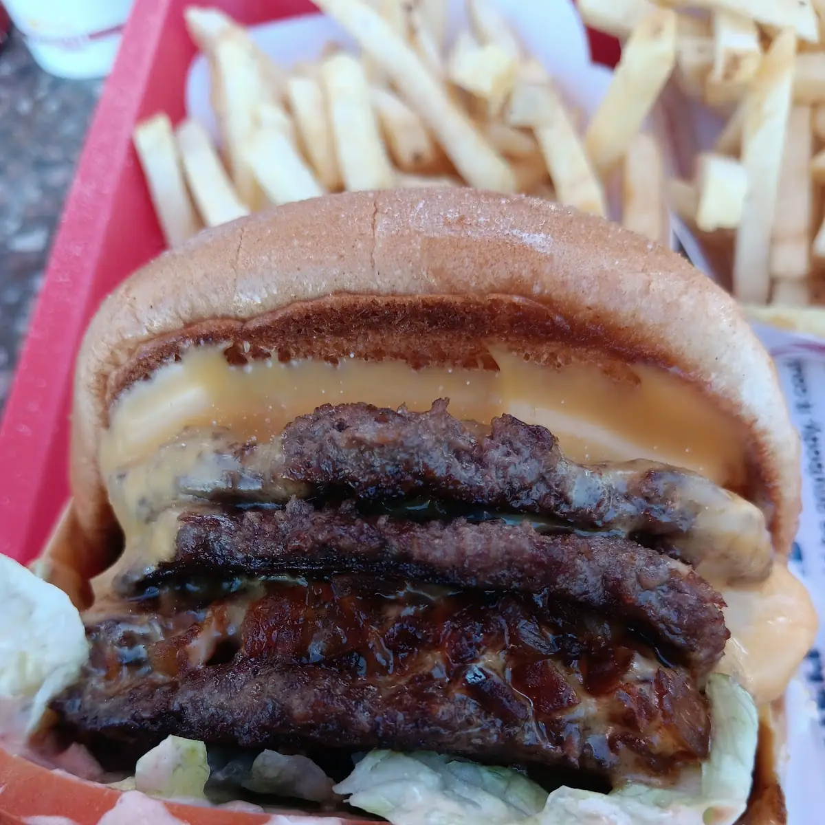 4x Double Double Cheeseburger Combo
