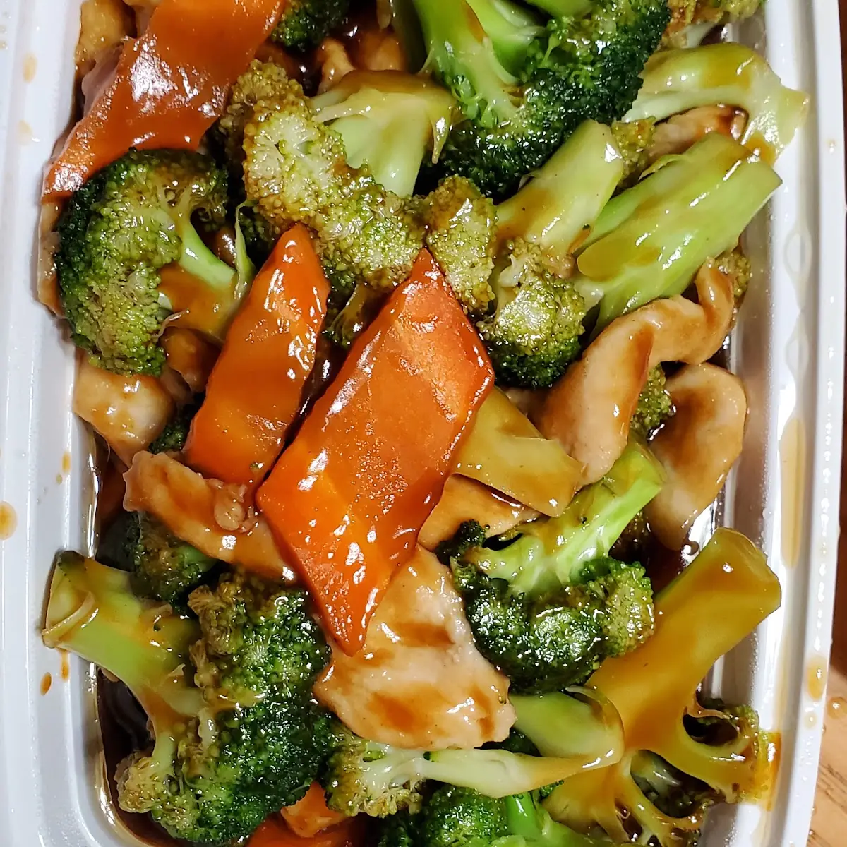 Broccoli Chicken Garlic Sauce