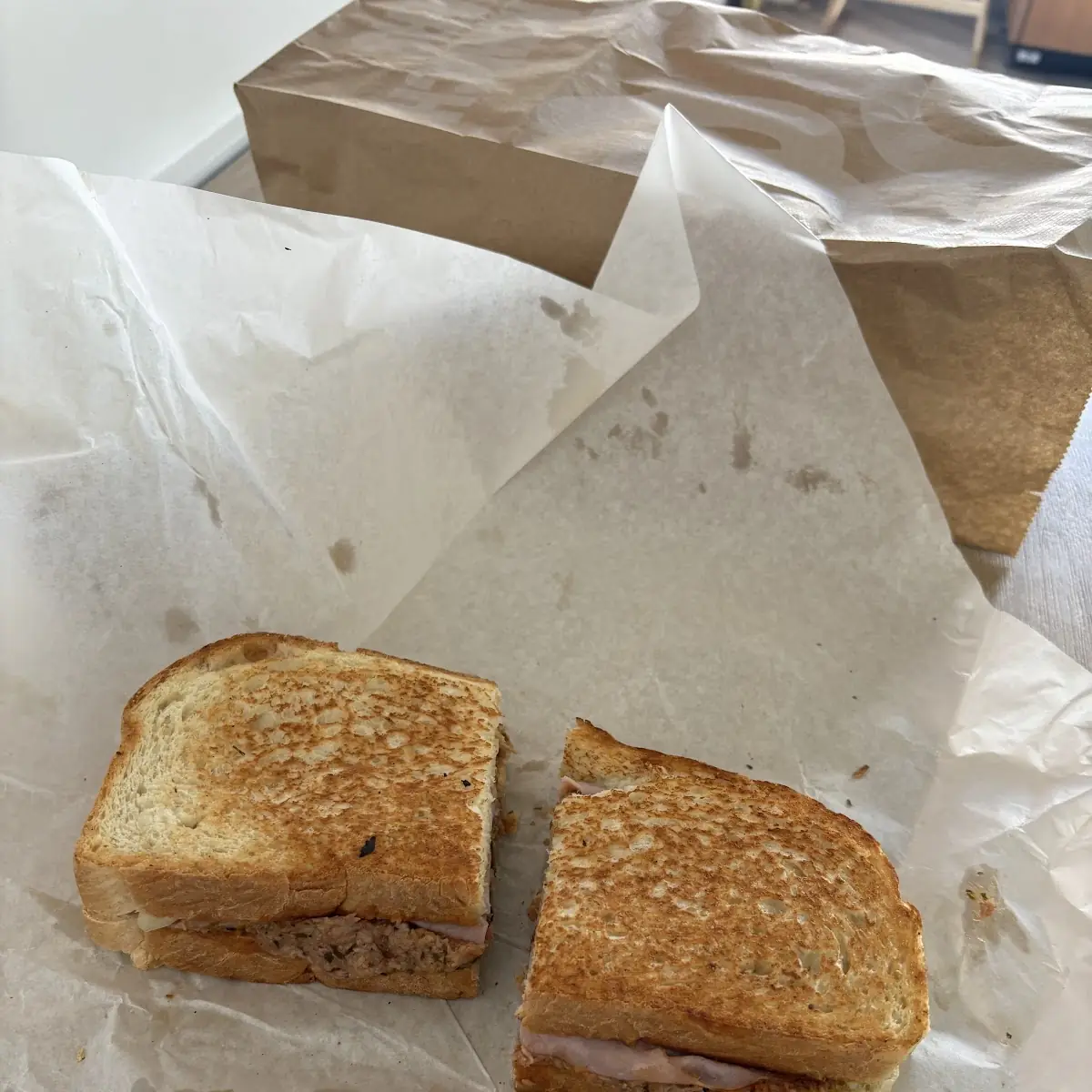 Ham and Cheese Sandwich