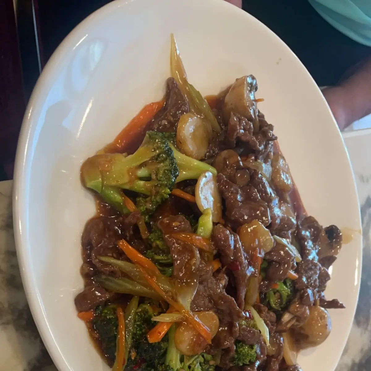 A8. Shrimp with Lobster Sauce