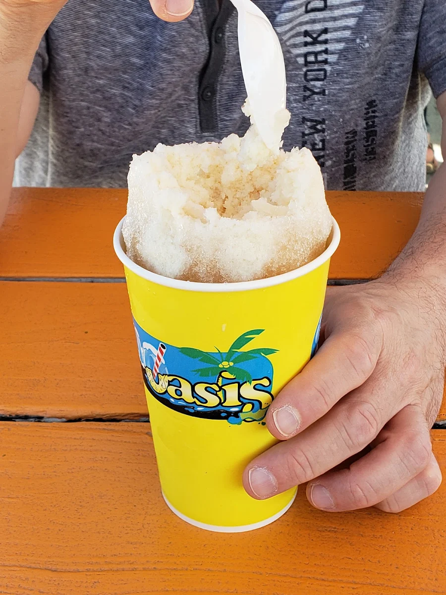 Old Fashioned Egg Cream Snowball