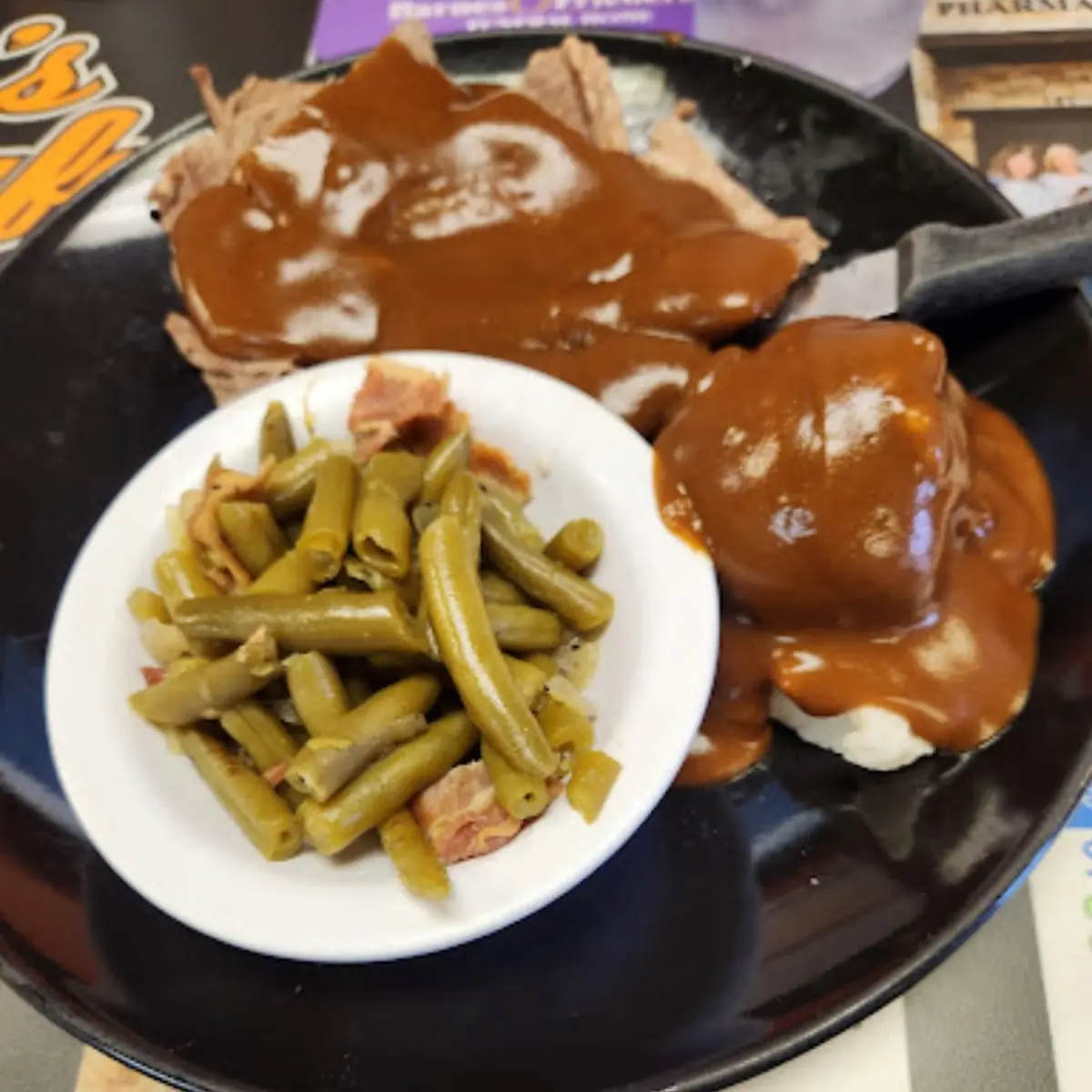 Chicken Fried Steak Mash Potatoes Green Beans